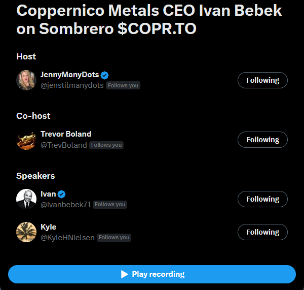 Live X (Twitter) Spaces discussion with Jennifer Shaigec and CEO Ivan Bebek